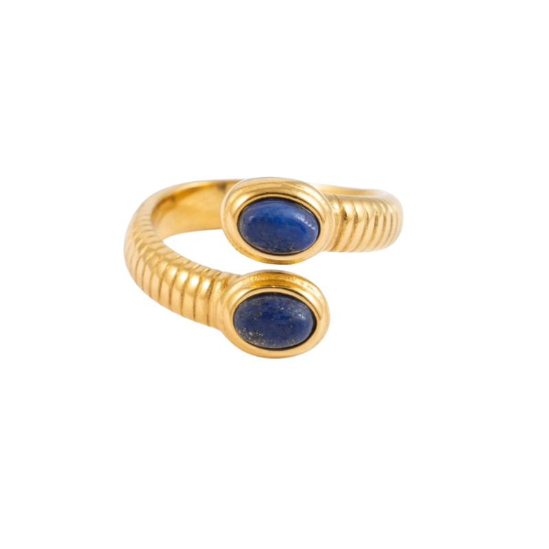 The Twin Lapis Ring